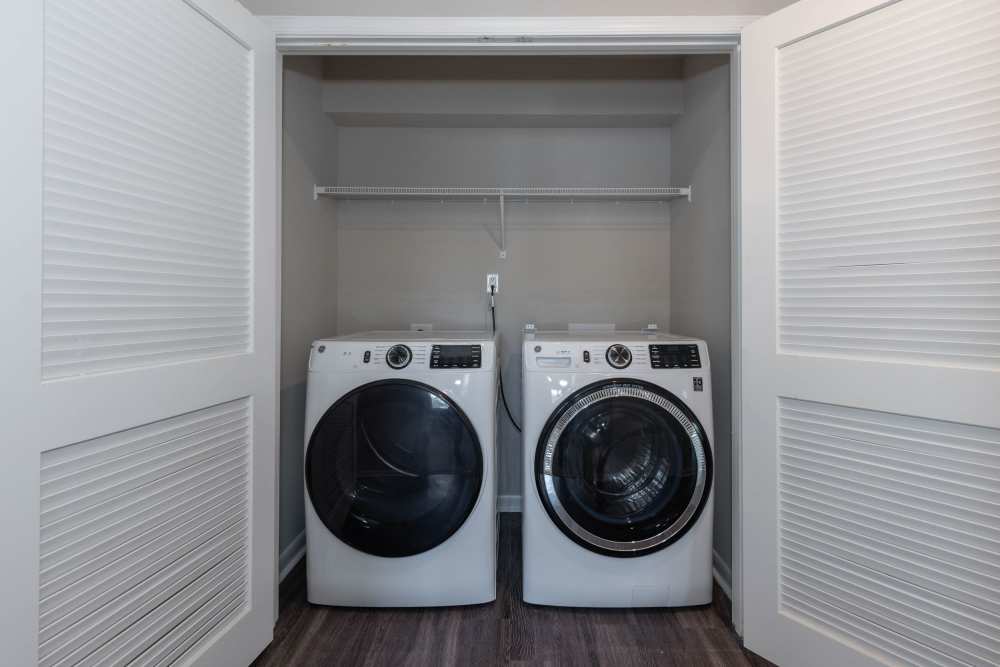 Laundry area at Attain at Chic’s Beach, Virginia Beach, Virginia