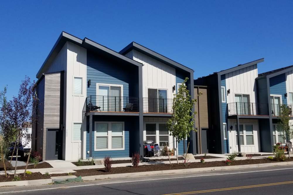 New apartment buildings at 27 Elm in Redmond, Oregon