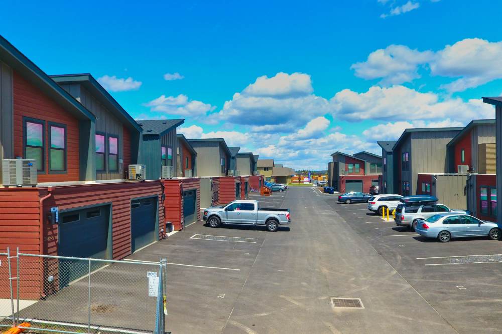 Plenty of parking in a welcoming neighborhood at 27 Elm in Redmond, Oregon,