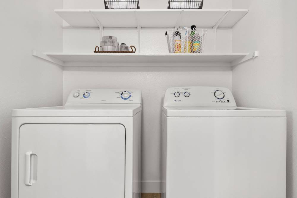 Wash and dry area at Cielo on Gilbert in Mesa, Arizona