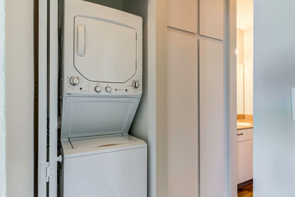 Laundry room at Sofi Ventura in Ventura, California