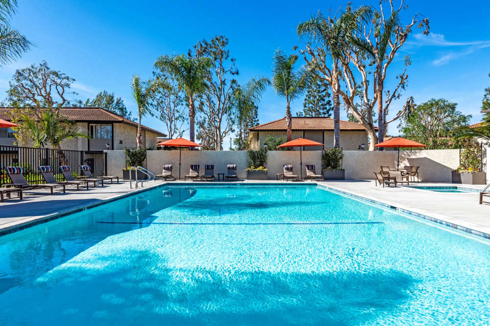 Resort-style swimming pool at Sofi Ventura in Ventura, California