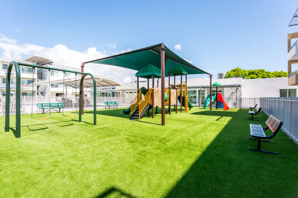 Children's playground at Sophia Square in Homestead, Florida