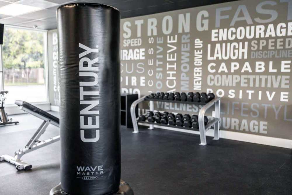 Community fitness center at Sophia Square in Homestead, Florida
