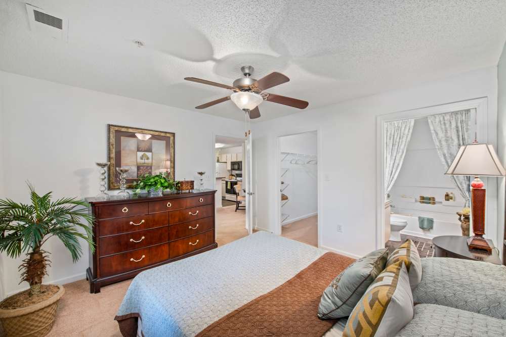Bedroom at Hollis 7601 in Charlotte, North Carolina