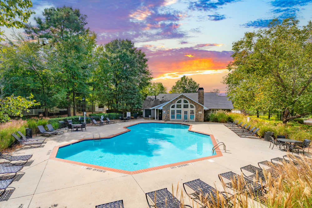 Pool at Hollis 7601 in Charlotte, North Carolina