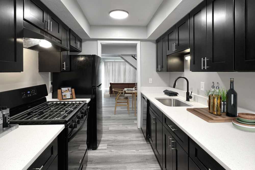 Kitchen at Villages at Eden Crossing in Columbus, Ohio