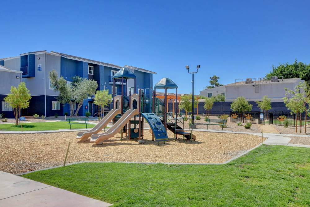 Playground at Cascade Apartments in Henderson, Nevada