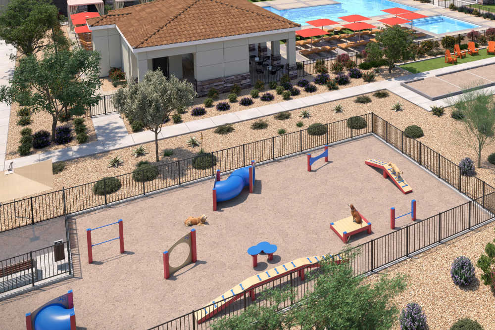 Dog Park at Tuscany at Gabriella Pointe in Gilbert, Arizona