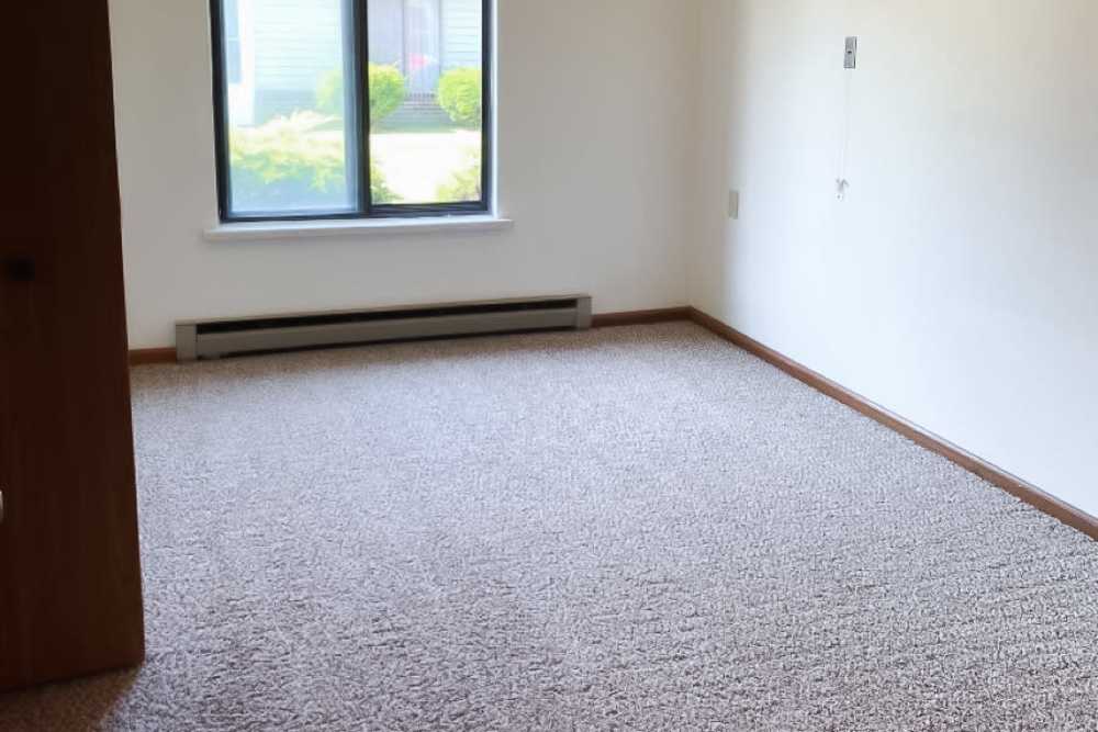 Living room with window at Oakview in Delta, Ohio