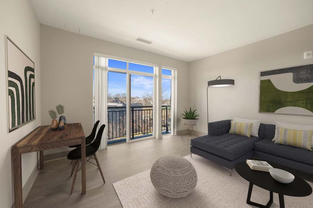 Bright and airy junior one bedroom at Big Sky Flats in Washington, District of Columbia