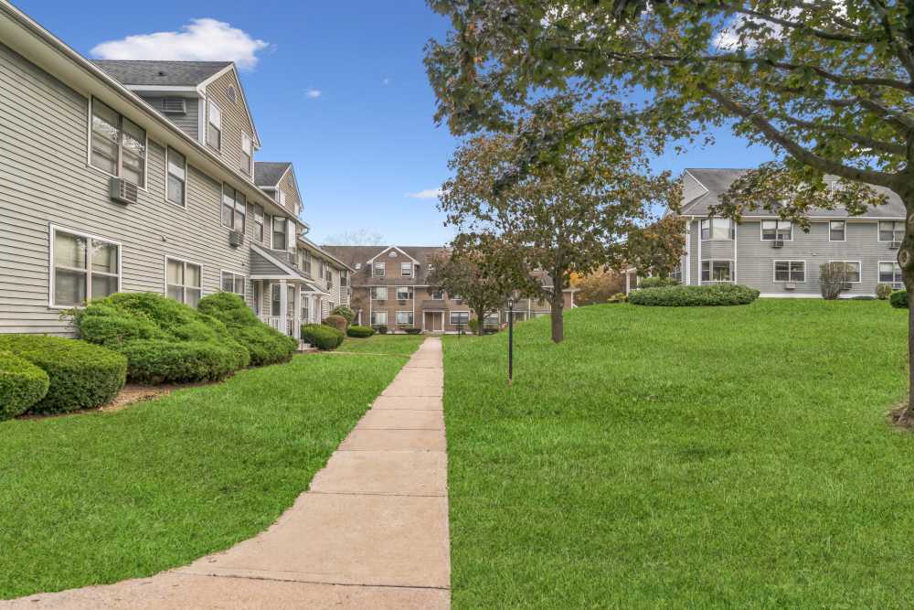 Apartment buildings in Enfield, Connecticut