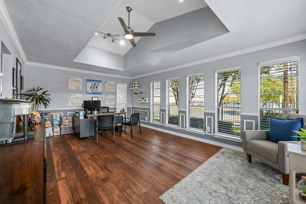 Office area at Broadmoor Place in Irving, Texas