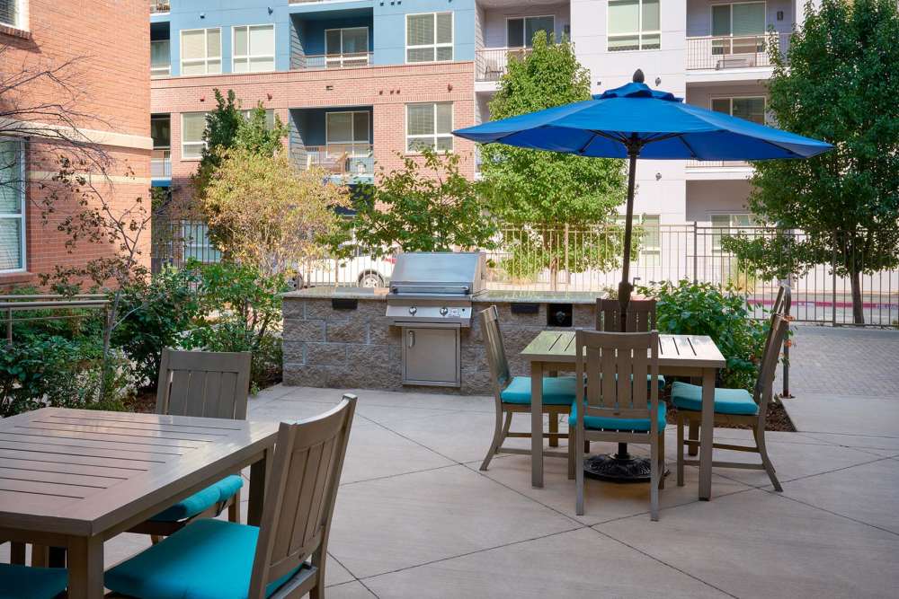 Poolside BBQ Lounge at Helios in Englewood, Colorado