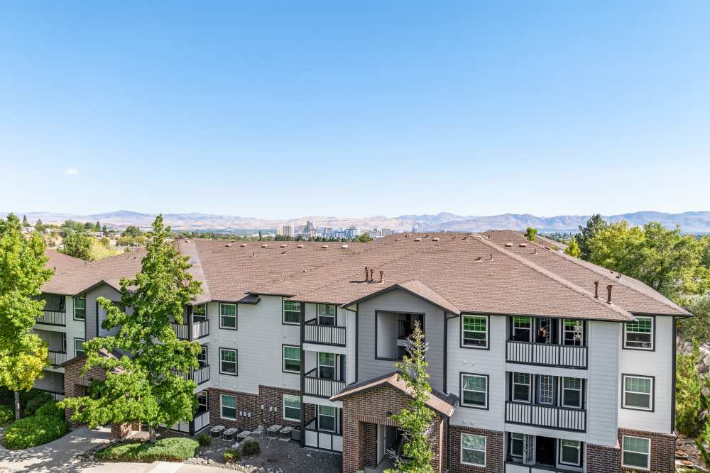 Apartment building at The Peak at Sky Mountain in Reno, Nevada