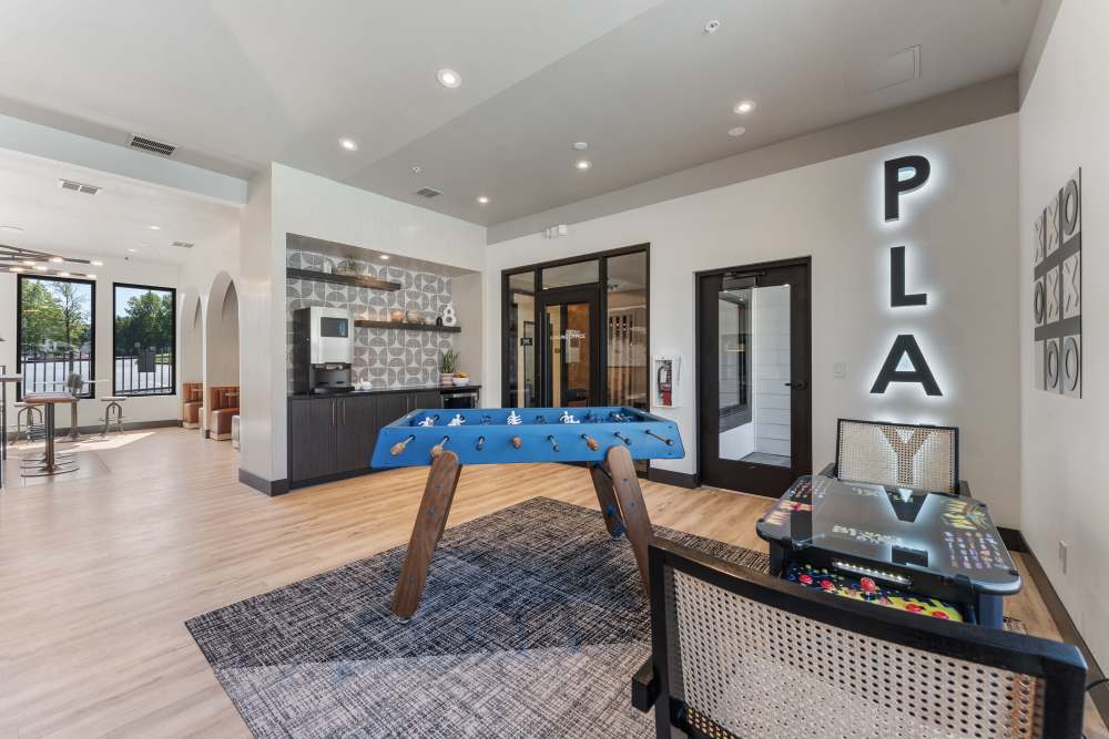Game room at The Peak at Sky Mountain in Reno, Nevada