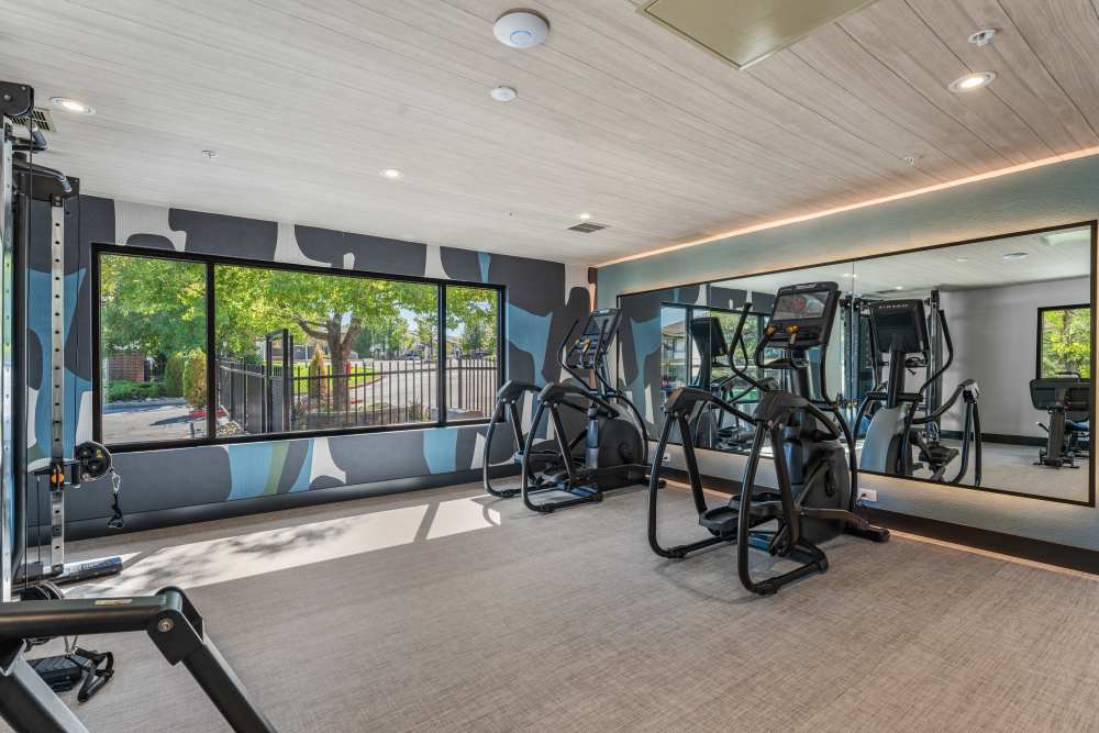 Fitness center at The Peak at Sky Mountain in Reno, Nevada