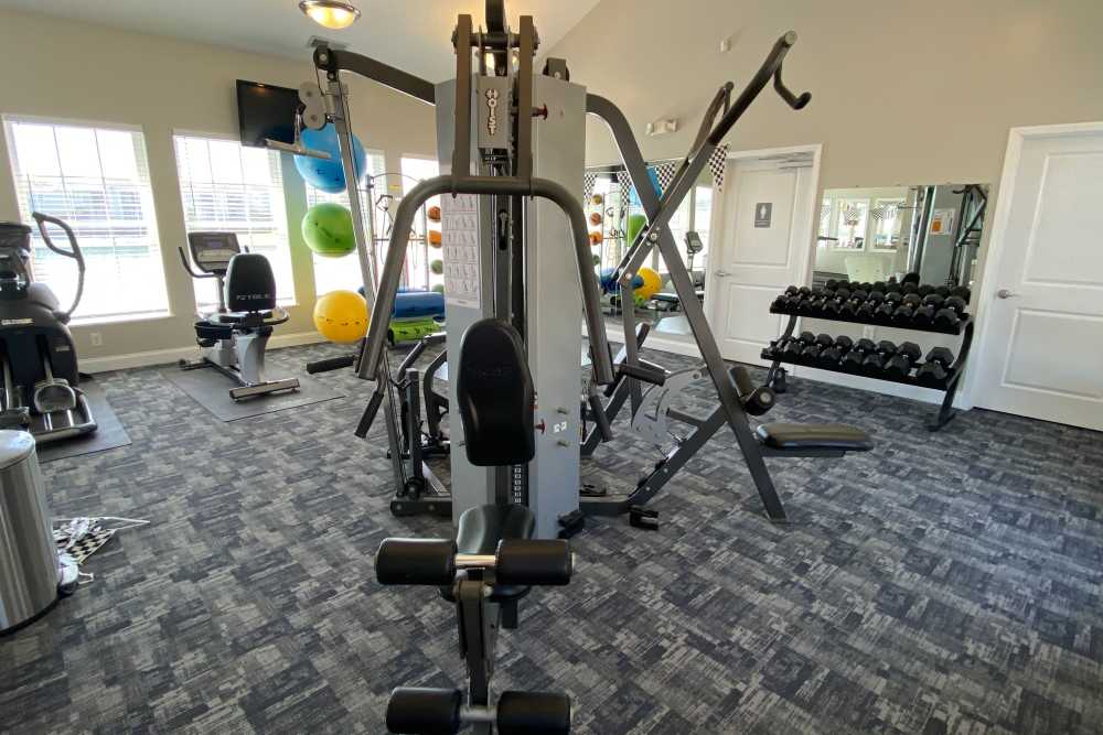 State-Of-The-Art Fitness Center at Eagle Lake Landing in Indianapolis, Indiana