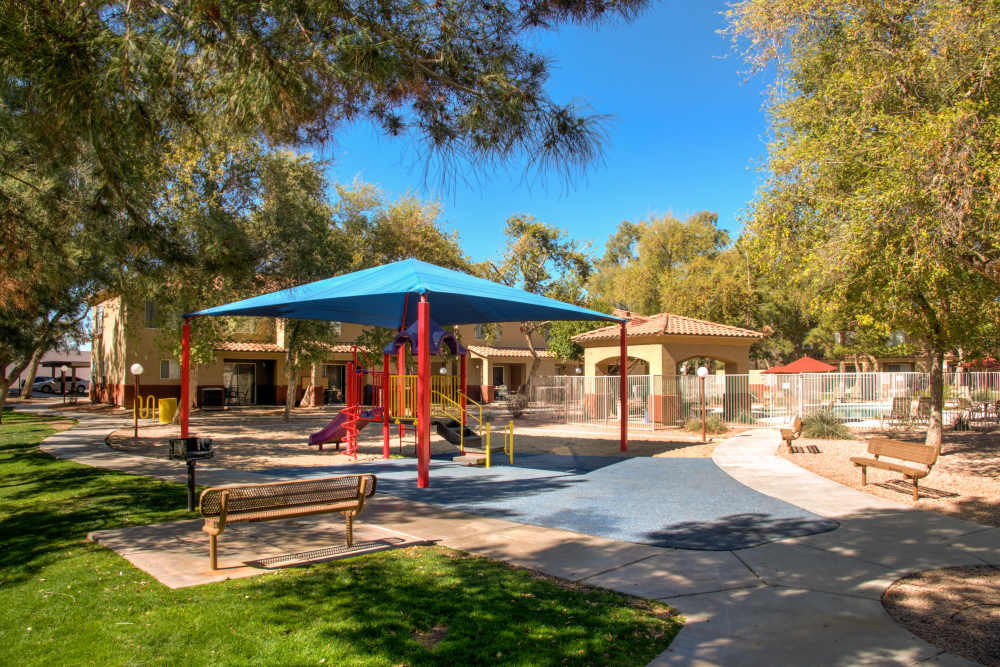 Playground at Steeple Chase Apartments in Peoria, Arizona