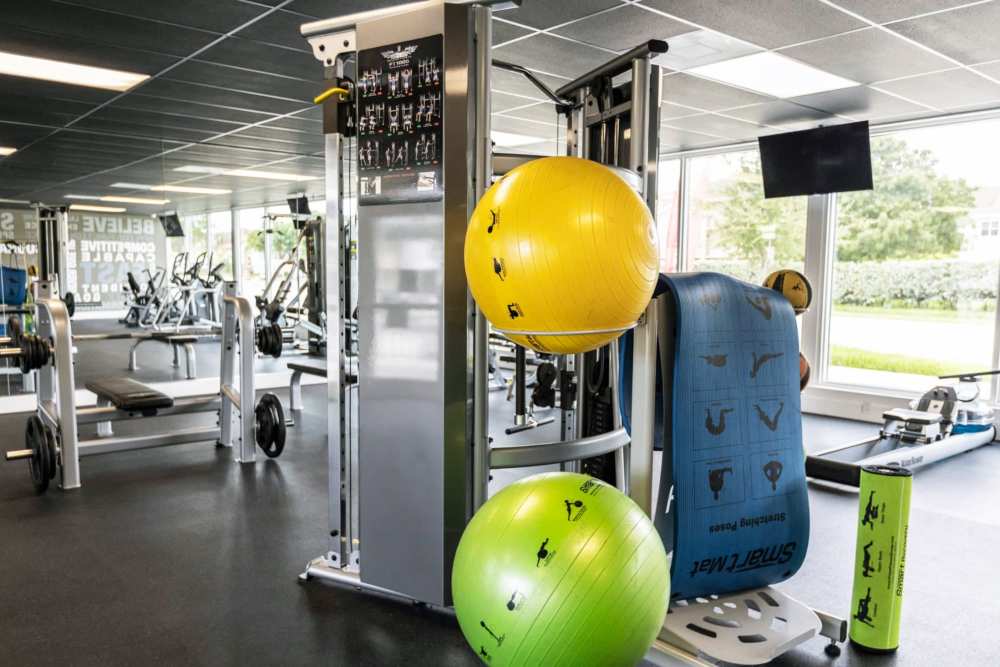 Community gym at Sophia Square in Homestead, Florida