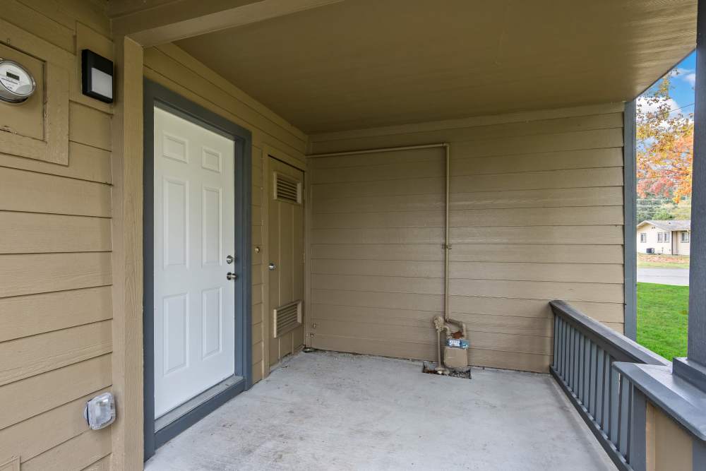 Front Porch of New Hillside Home