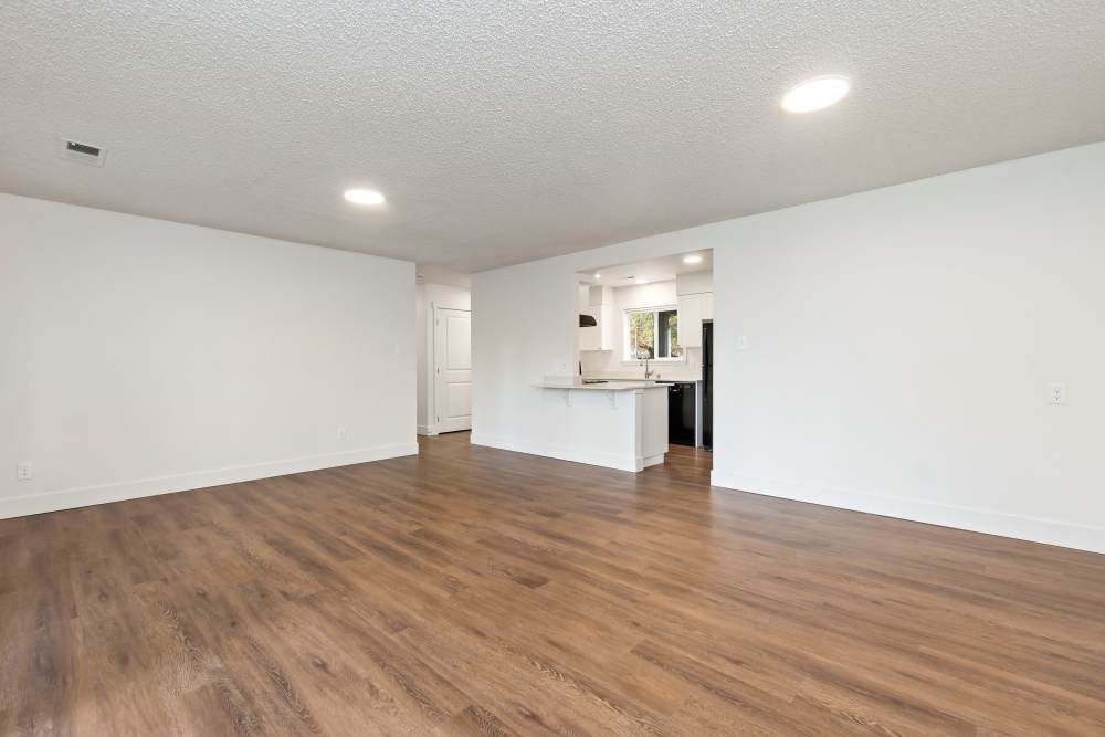 Open Concept Living Room at New Hillside