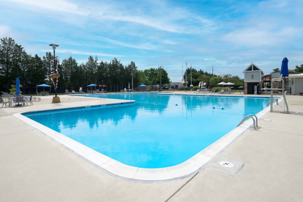Community pool at Beacon Hill Apartments in Alexandria, Virginia
