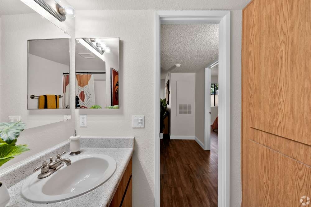 Bathroom at Ashford Park in Sacramento, California
