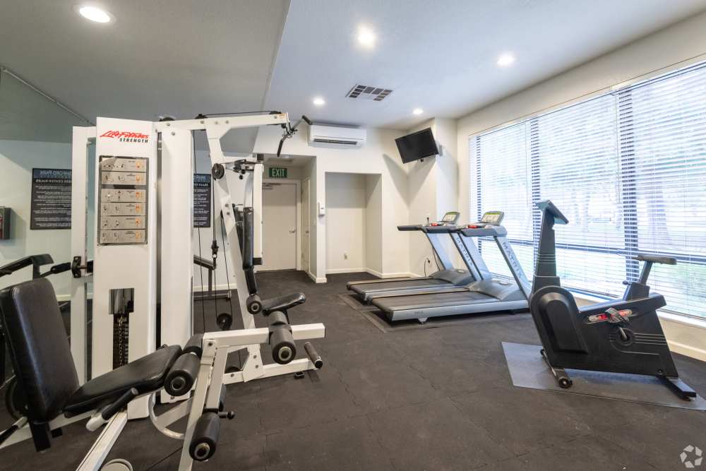 Fitness center at Ashford Park in Sacramento, California