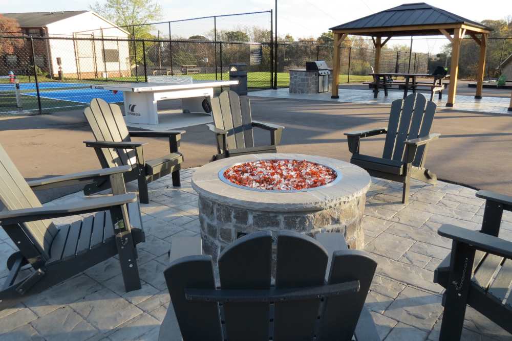 Firepit at  Deane Hill in Knoxville, Tennessee