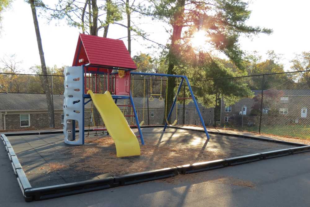 Playground at Deane Hill in Knoxville, Tennessee