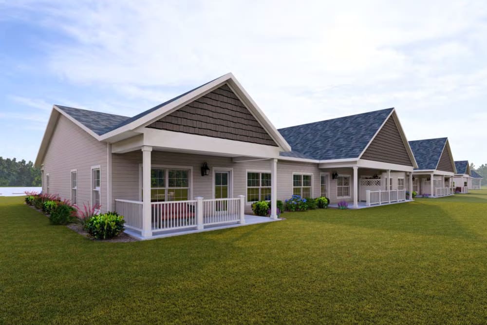 two bedroom town homes at Legacy Living Defiance in Defiance, Ohio