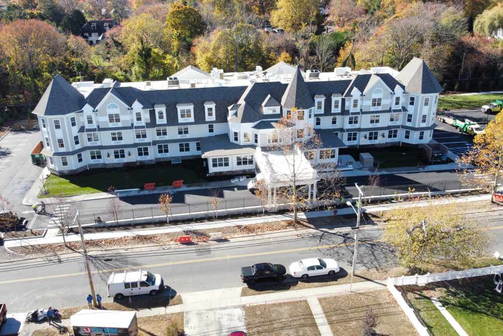  Aerial view at Netherbay at Bay Shore in Bay Shore, New York