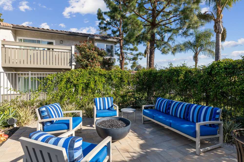 Seats Around the Firepit at Sofi at Wood Ranch in Simi Valley, California