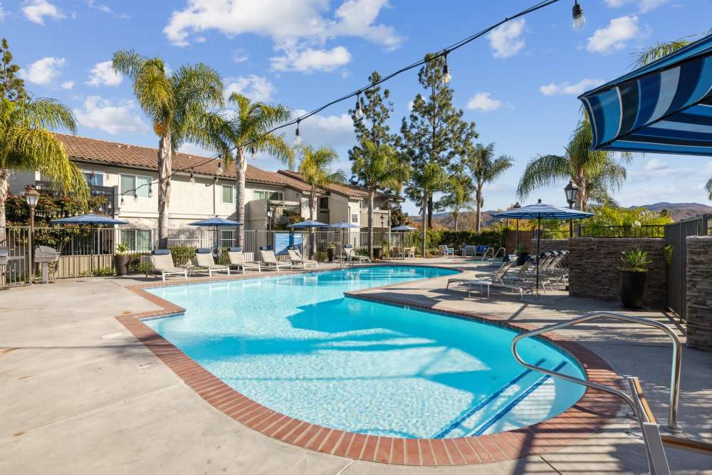 Outdoor Pool at Sofi at Wood Ranch in Simi Valley, California