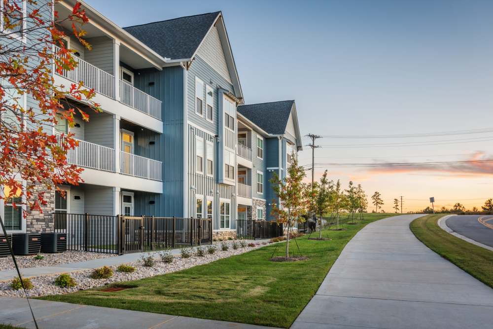 Beautiful exterior of Taylor Farms in Charlotte, North Carolina
