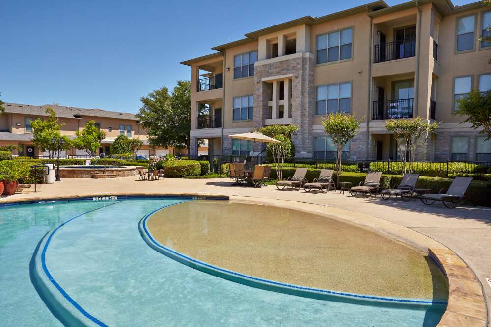 Pool at Oakville Apartments in Austin, Texas