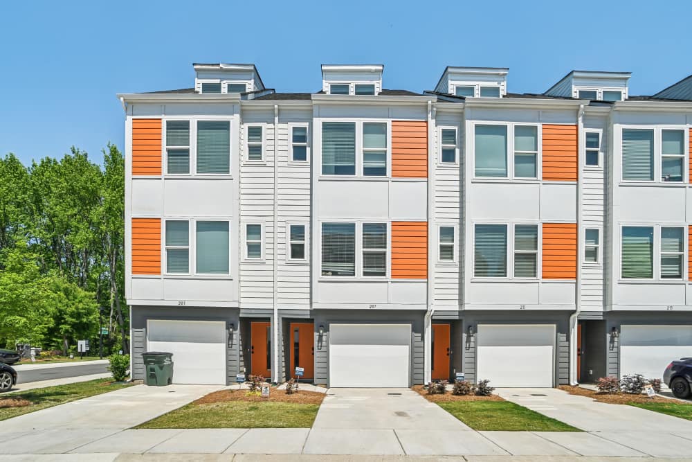 Garages at Crossings At NoDa in Charlotte, North Carolina