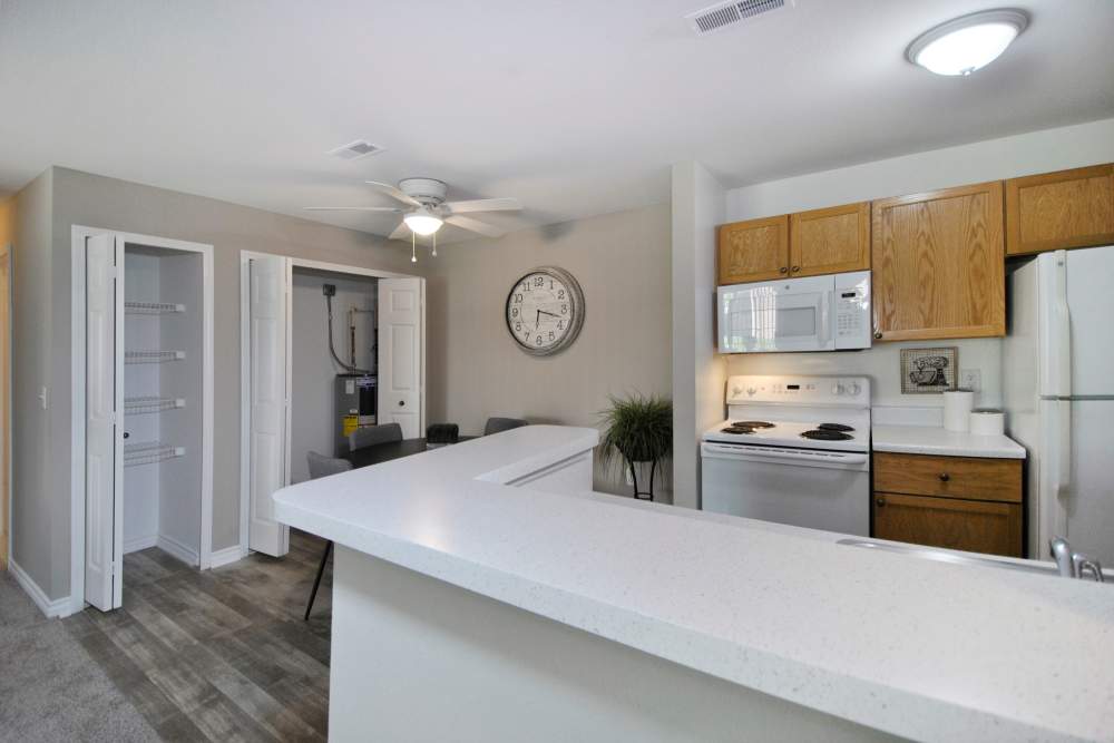 Apartment Kitchen at Stratford Place at Brownstown in Brownstown, Michigan