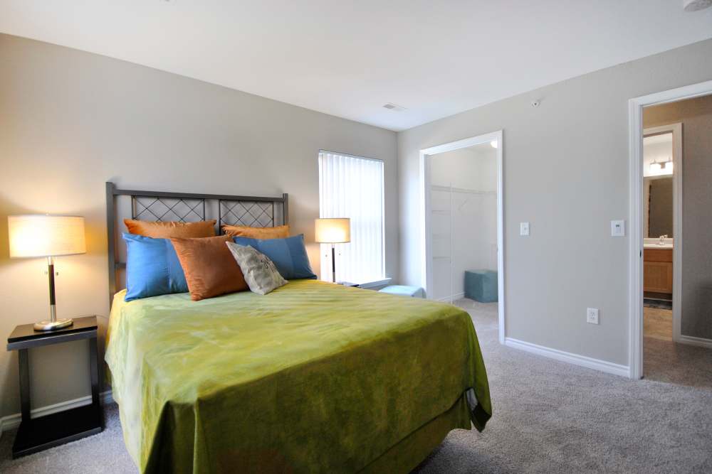 Cozy Bedroom at Stratford Place at Brownstown in Brownstown, Michigan