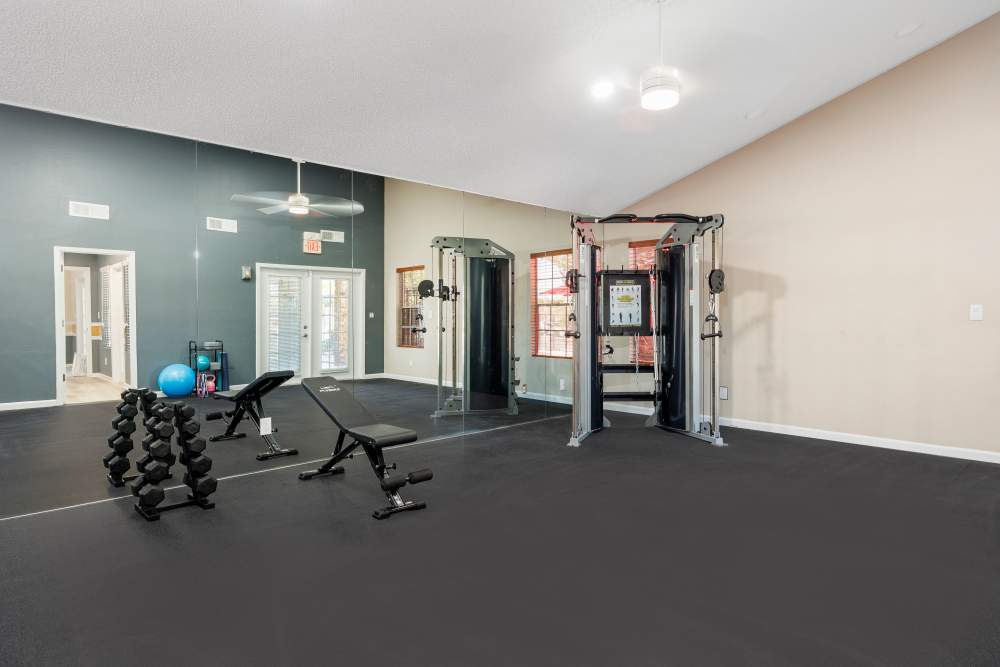 fitness center