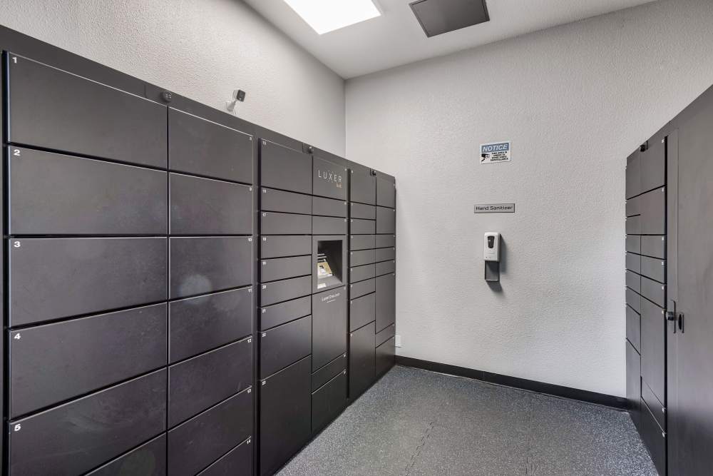 Mail locker  at Renaissance Apartments in Sunnyvale, CA