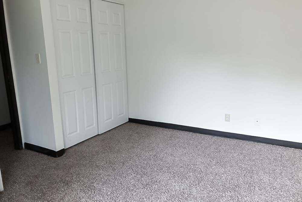 Bedroom with closet at Oakview in Delta, Ohio