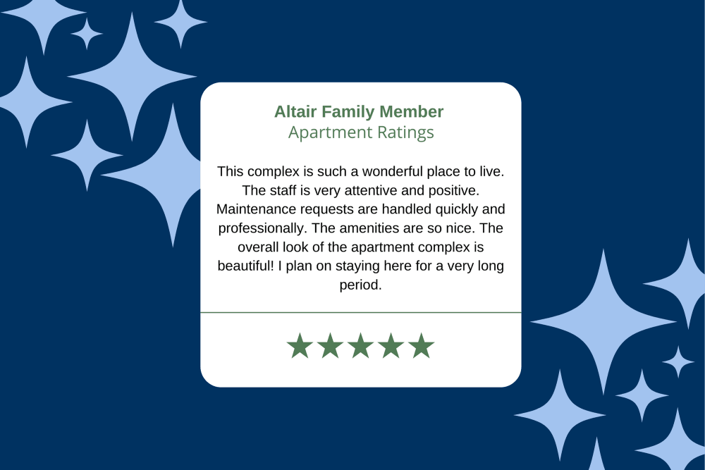 Review number two at Altair At The Preserve in O'Fallon, Missouri