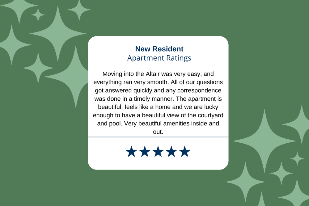 Review number three at Altair At The Preserve in O'Fallon, Missouri