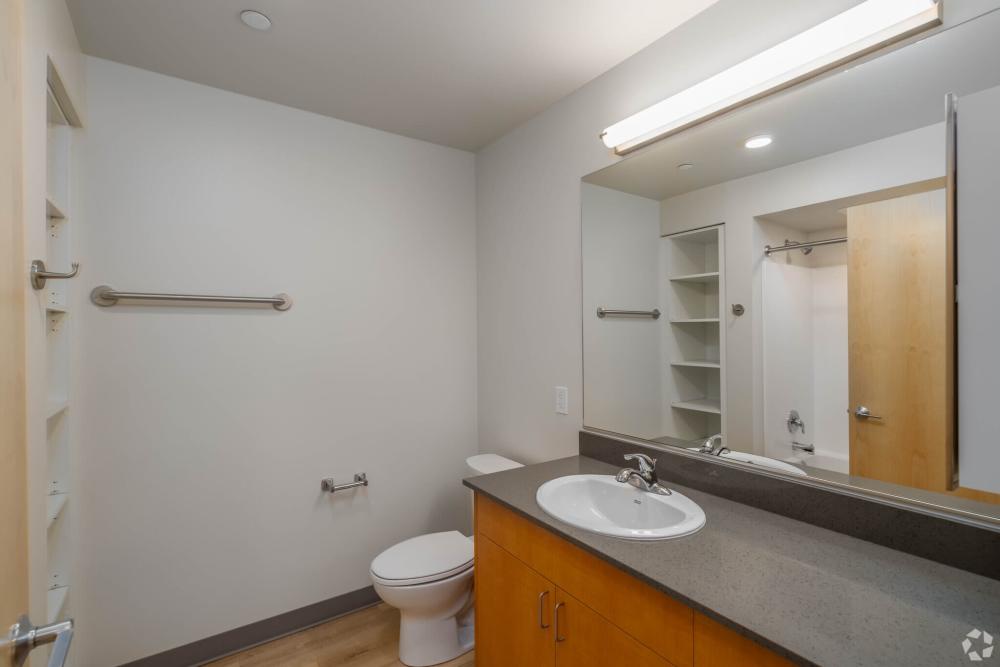 Bathroom in in Bryant Manor in Seattle, Washington