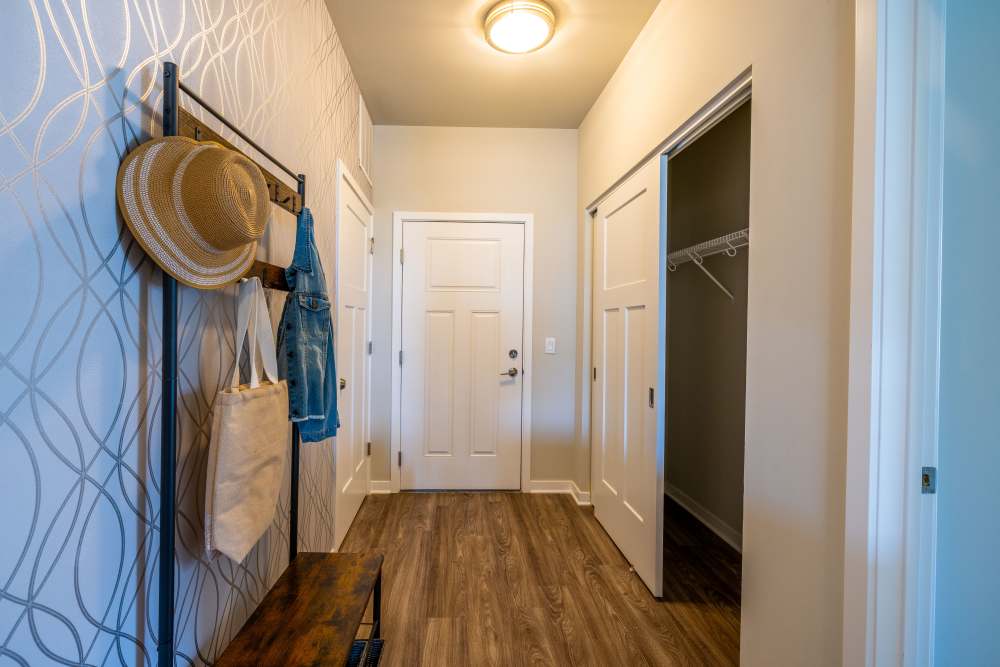 front door at The Bluffs in Romeoville, Illinois