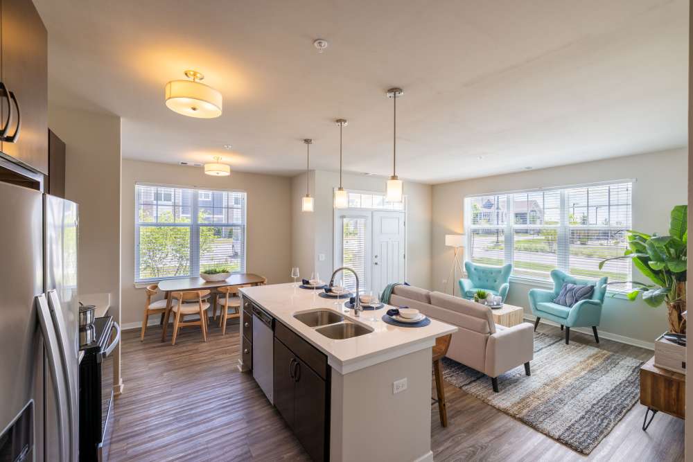apartment at The Bluffs in Romeoville, Illinois
