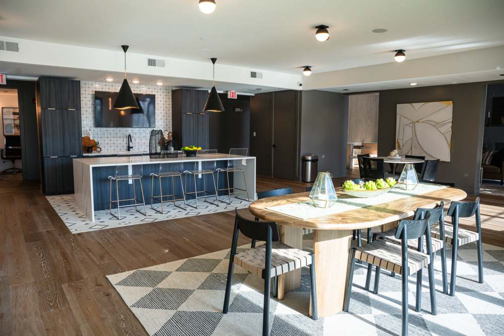 Modern open floor plan layout at Westport Lofts in Belville, North Carolina