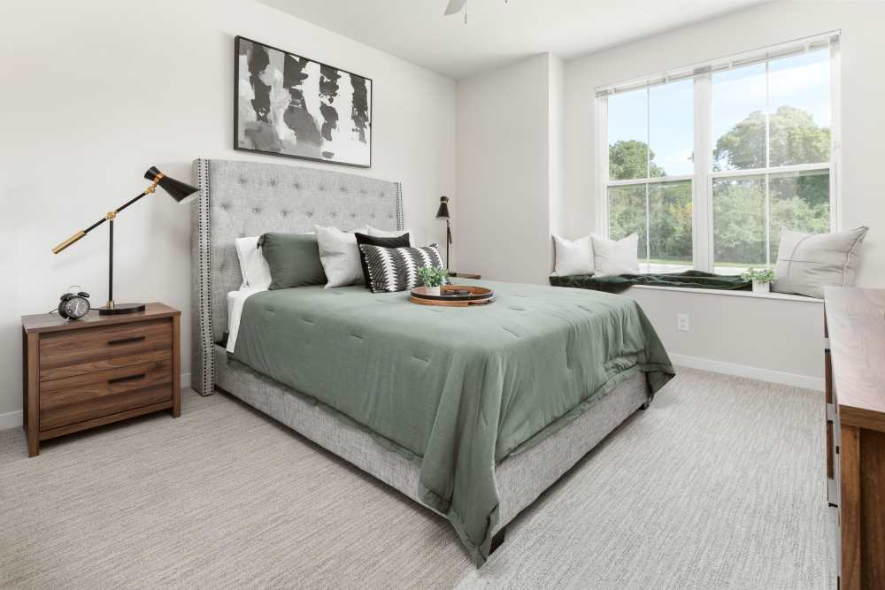 Bedroom at ((location_name}} in Brown Deer, WI